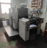 Печатная машина Ryobi 522 HX, резак Schenweida, фальцовщик Multimaster