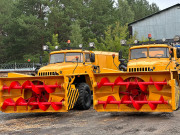 Снегоочиститель шнекороторный на базе автомобиля Урал СШР-1
