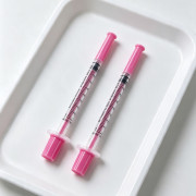 Disposable Pink 1ml 31G Needle 8mm Insulin Syringe